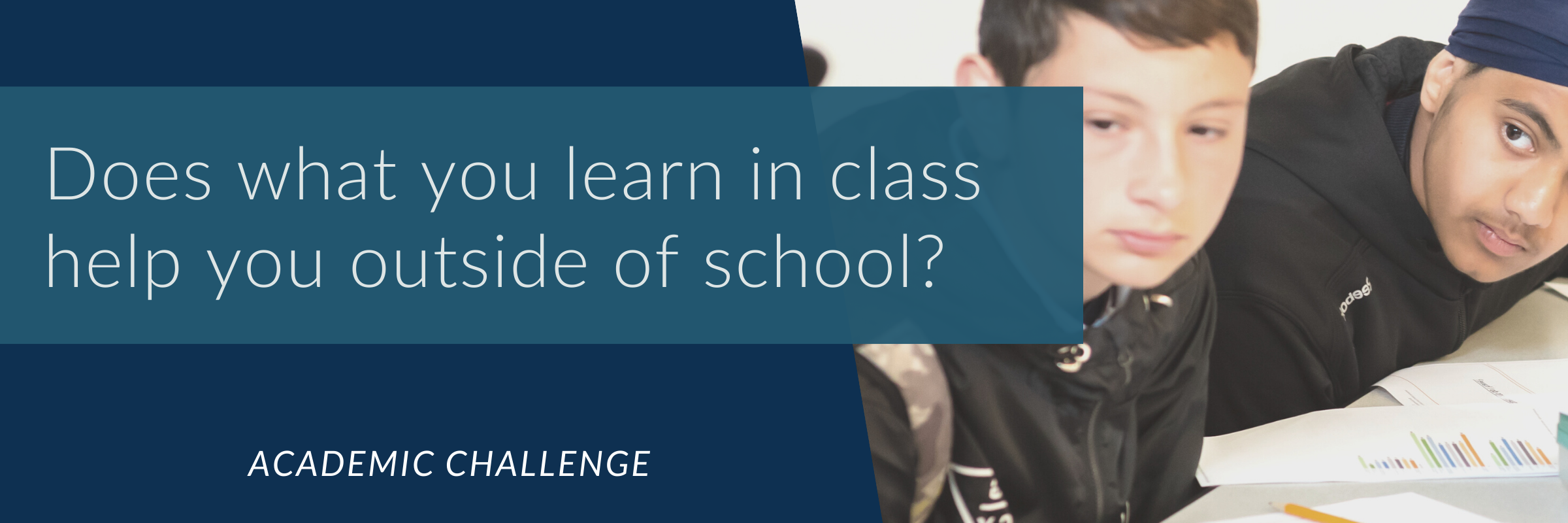 Does what you learn in class help you outside of school?